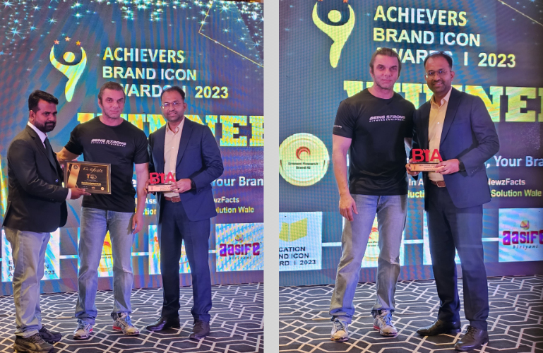 Marlin is Awarded BIA 23 by Bollywood actor Sohail Khan in India Marlin is Awarded BIA 23 by Bollywood actor Sohail Khan in India